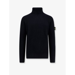 Turtleneck certified virgin wool sweater