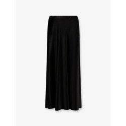 Velvet midi skirt