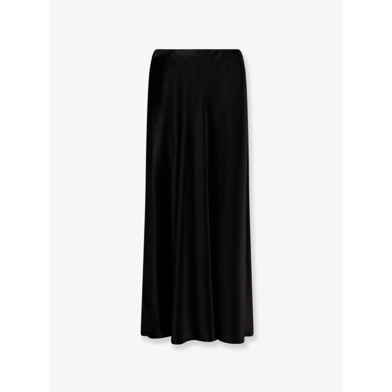 Velvet midi skirt