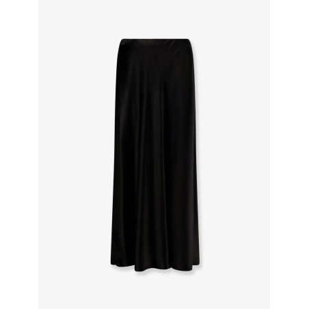 Velvet midi skirt