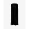 Velvet midi skirt