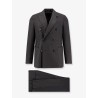 Roma double-breasted wool suit