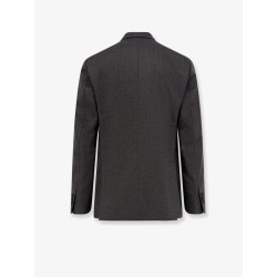 Roma double-breasted wool suit