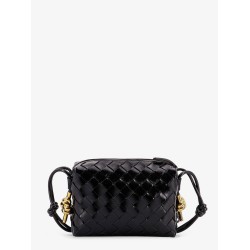 Mini Loop Metal Knot leather bag