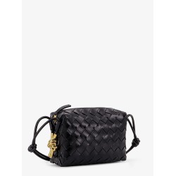 Mini Loop Metal Knot leather bag