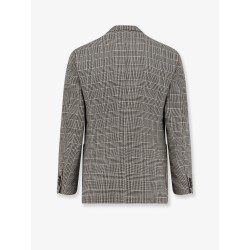 Roma double-breasted virgin wool blazer