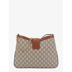 Padlock Supreme GG fabric and leather shoulder bag