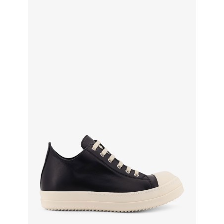 Leather low-top sneakers