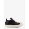 Leather low-top sneakers