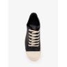 Leather low-top sneakers