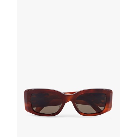 Triomphe XL 01 acetate sunglasses with leather glasses case