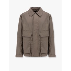 Laminar nylon jacket with maxi pockets