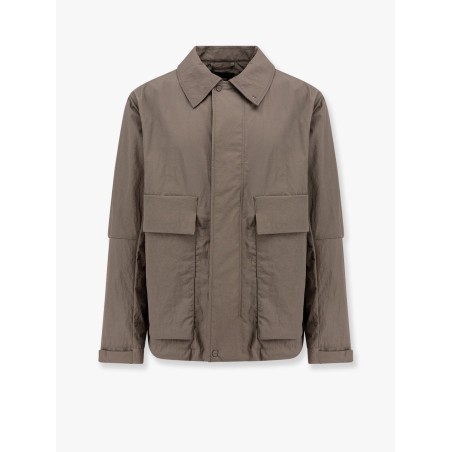Laminar nylon jacket with maxi pockets