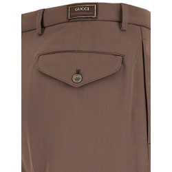 PANTS WITH GUCCI LABEL