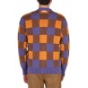 CHECK PATTERN CARDIGAN