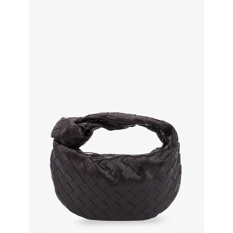 Jodie Mini leather handbag with Intrecciato motif