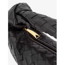 Jodie Mini leather handbag with Intrecciato motif