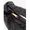 Jodie Mini leather handbag with Intrecciato motif