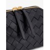 Concert Pouch leather shoulder bag with Intrecciato motif