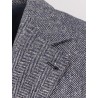 Herringbone wool and cashmere blazer