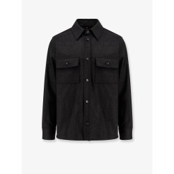 Wool and cashmere shirt