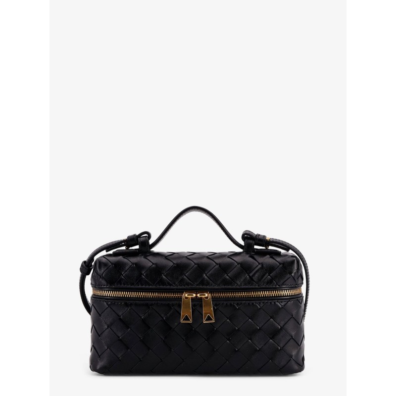 Bang Bang leather vanity case with Intrecciato motif