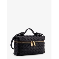 Bang Bang leather vanity case with Intrecciato motif