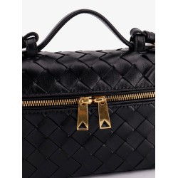 Bang Bang leather vanity case with Intrecciato motif