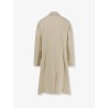 Ribbed cashmere coat