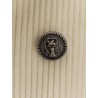 Ribbed cashmere coat
