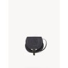 Marcie Small Saddle suede crossbody bag
