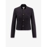 Cotton and viscose blazer with Knots detail