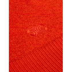 Wool sweater with Triomphe detail