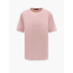 Silk and cotton t-shirt