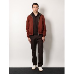 Silk and cotton t-shirt