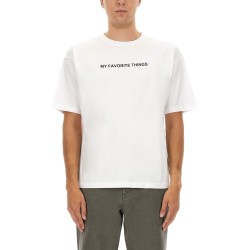 T-SHIRT WITH "MY FAVORITE THINGS" PRINT