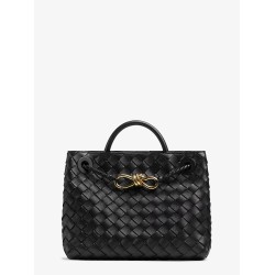Andiamo Small leather shoulder bag with Intrecciato motif