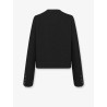 Bouclé cotton and virgin wool blazer