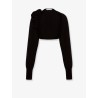 Wool, silk and cashmere shrug