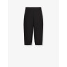 Virgin wool and silk grain de poudre bermuda shorts