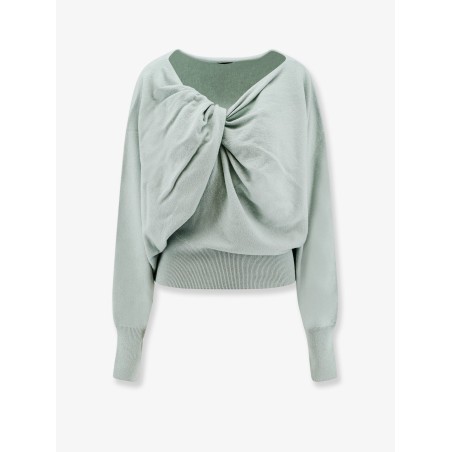 Wool, silk and cashmere sweater
