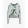 Wool, silk and cashmere sweater
