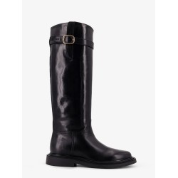 Université leather boots