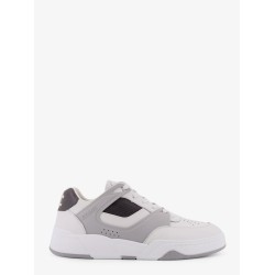 CT-09 Trainer low-top leather sneakers with mesh inserts