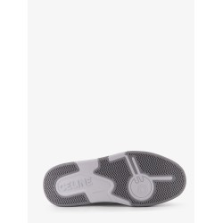 CT-09 Trainer low-top leather sneakers with mesh inserts