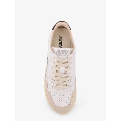 Medalist Low leather low-top sneakers with suede inserts