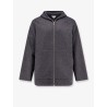 Wool jacket with hood