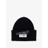 Wool blend beanie hat