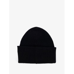 Wool blend beanie hat