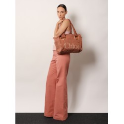 Chloé Plage washed cotton shoulder bag